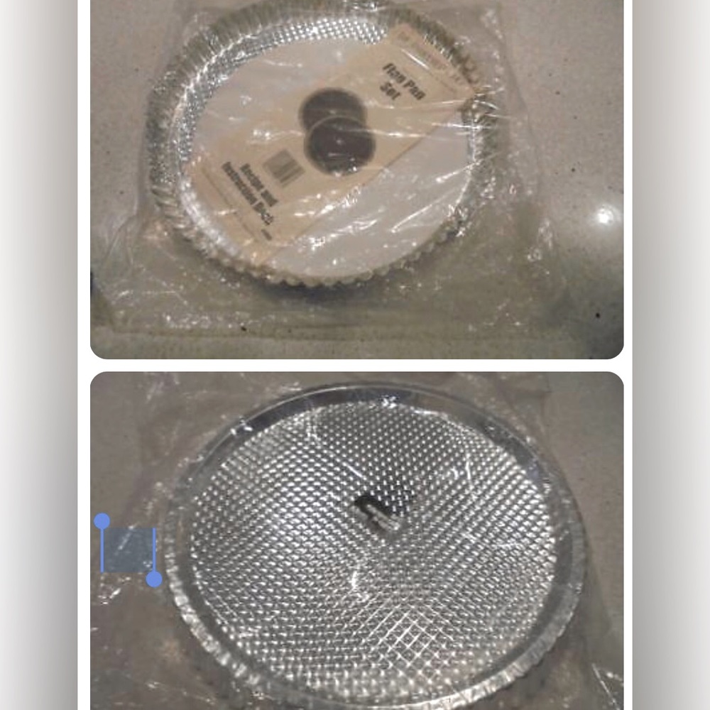 Set of 2 Pampered Chef Flan Set